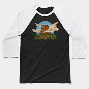 Devil tower Wyoming Baseball T-Shirt